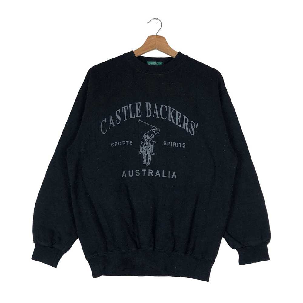 Vintage Vintage Castle Backers Australia Sport Pu… - image 1