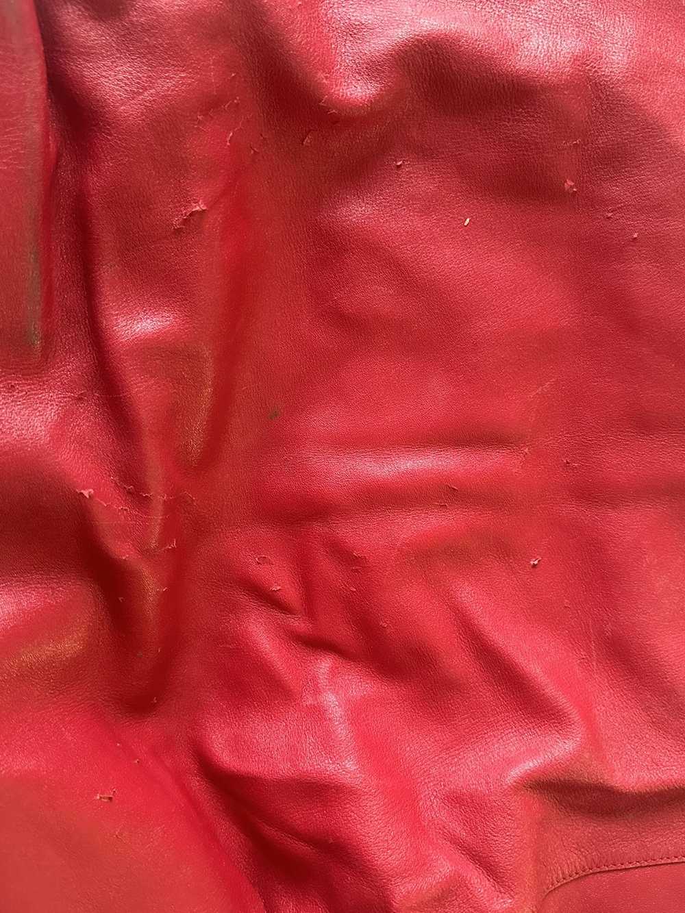 Celine CÉLINE Horizantal Cabas Tote - Genuine Red… - image 3