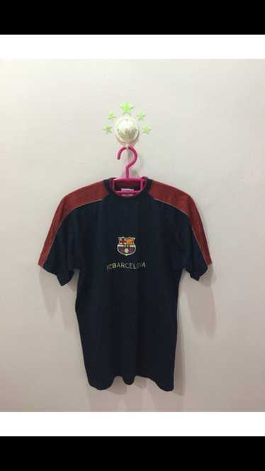 F.C. Barcelona Rare!! FC BARCELONA T-Shirt Medium 