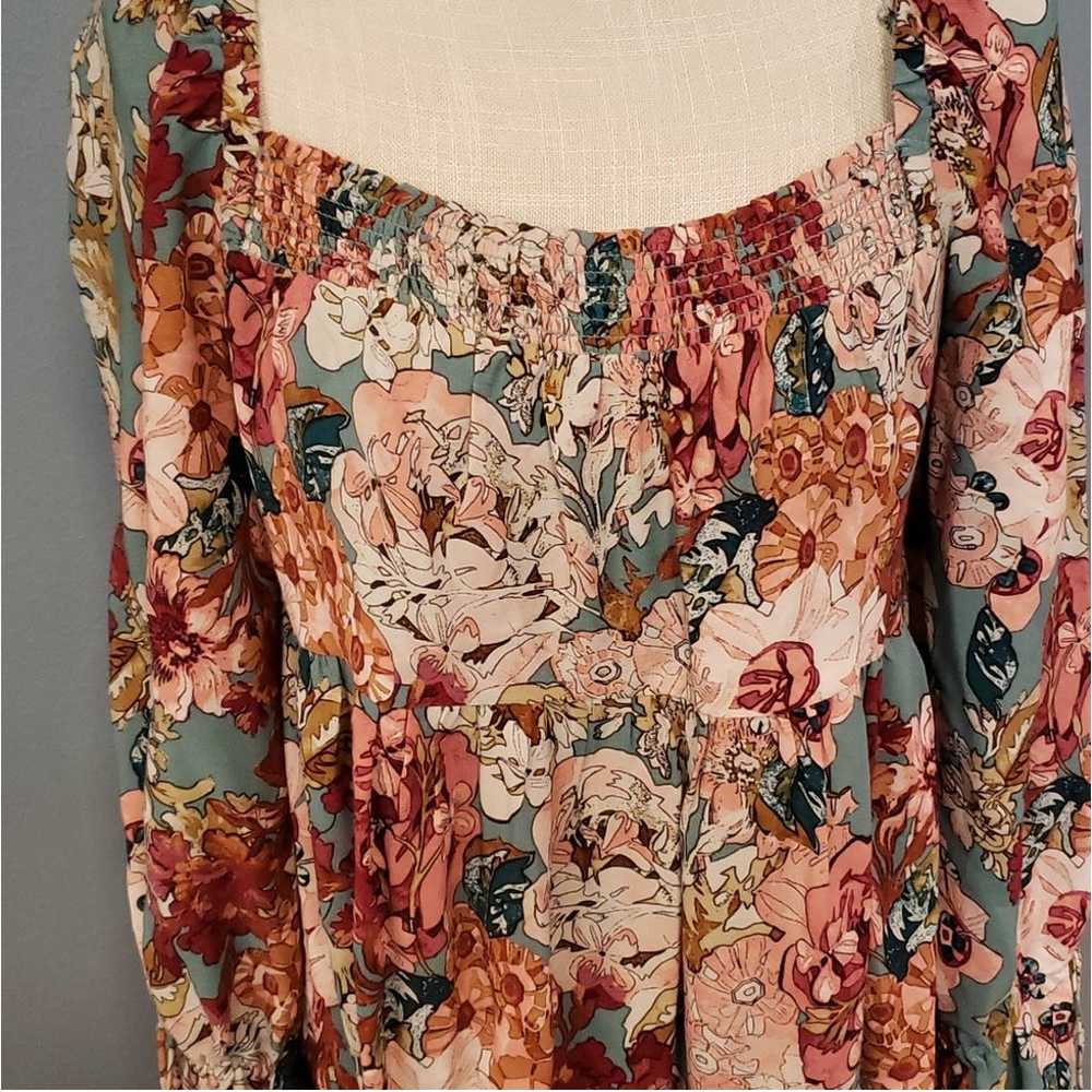 Anthropologie Maeve Tabitha floral paisley off th… - image 2