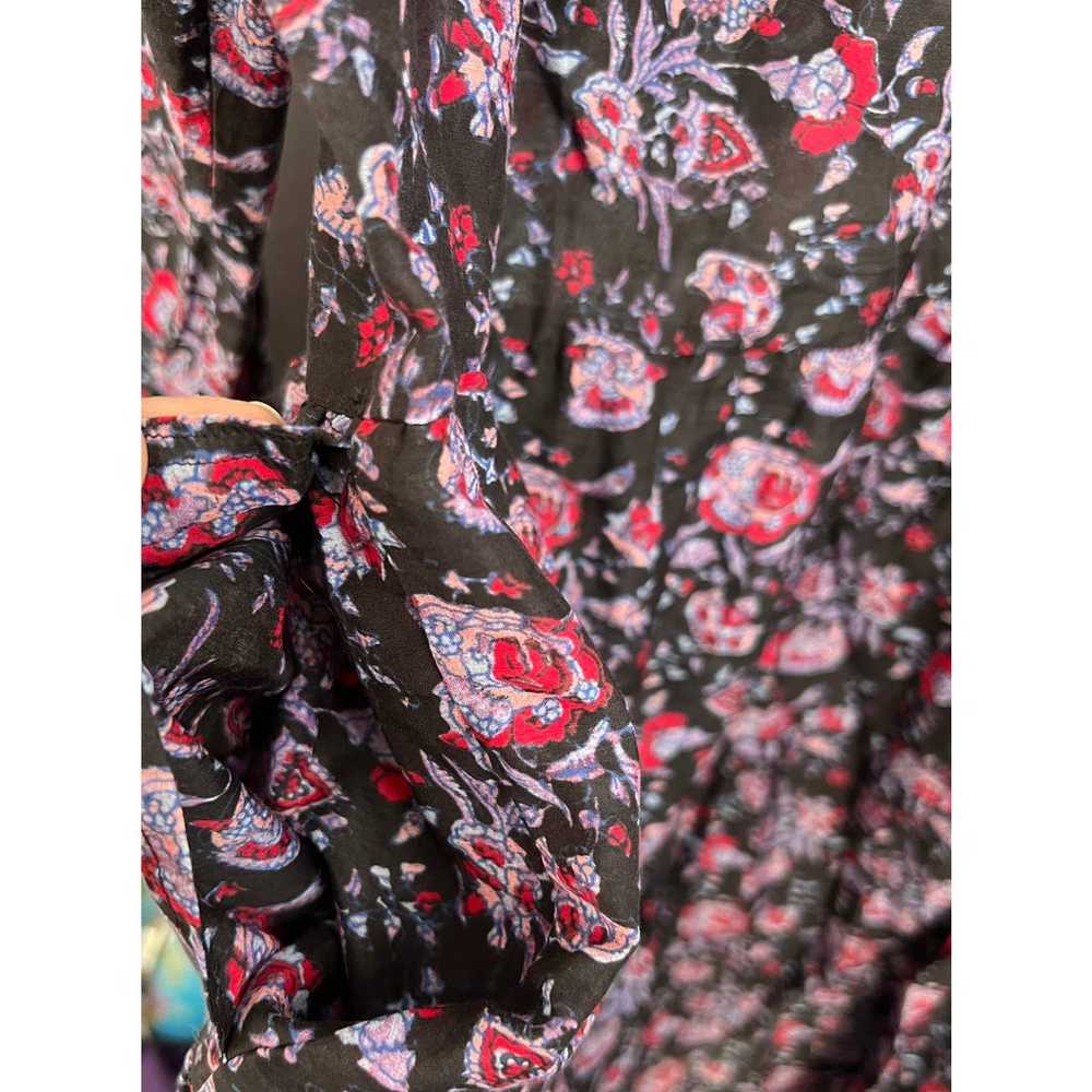 XIRENA sz S Lea floral Dress in Black Beauty EUC - image 8