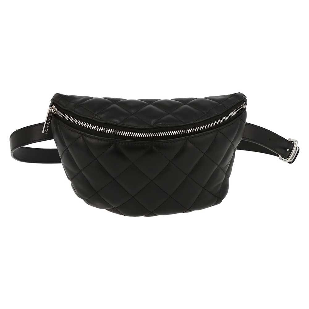 Chanel Pochette ceinture clutch-belt in black qui… - image 3