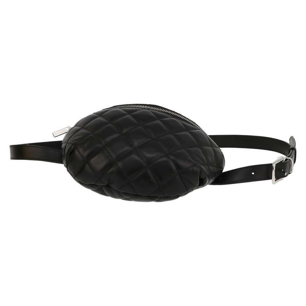 Chanel Pochette ceinture clutch-belt in black qui… - image 5