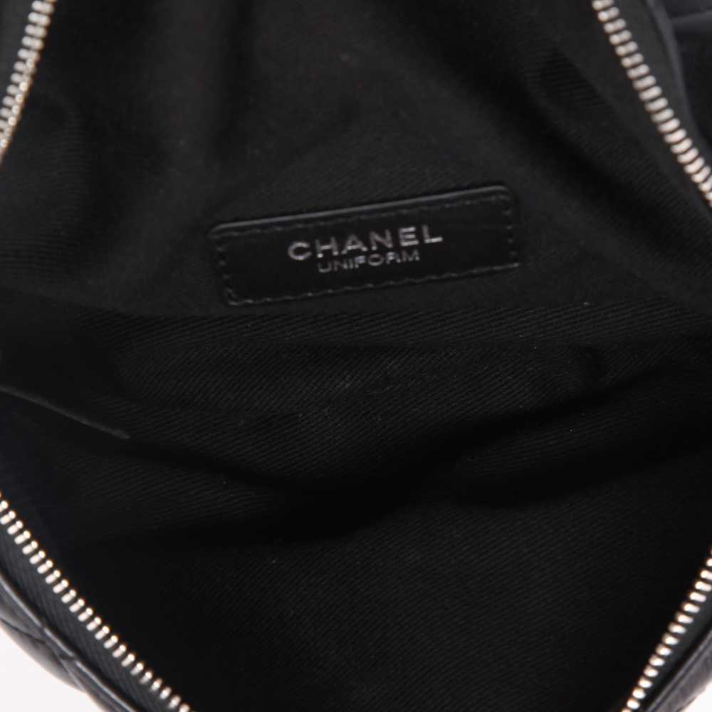Chanel Pochette ceinture clutch-belt in black qui… - image 9