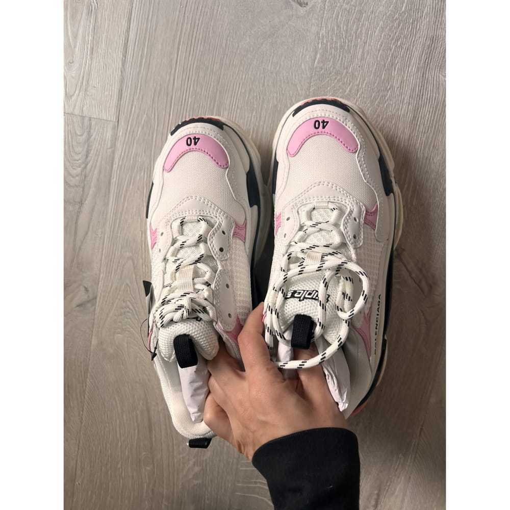 Balenciaga Triple S cloth trainers - image 3