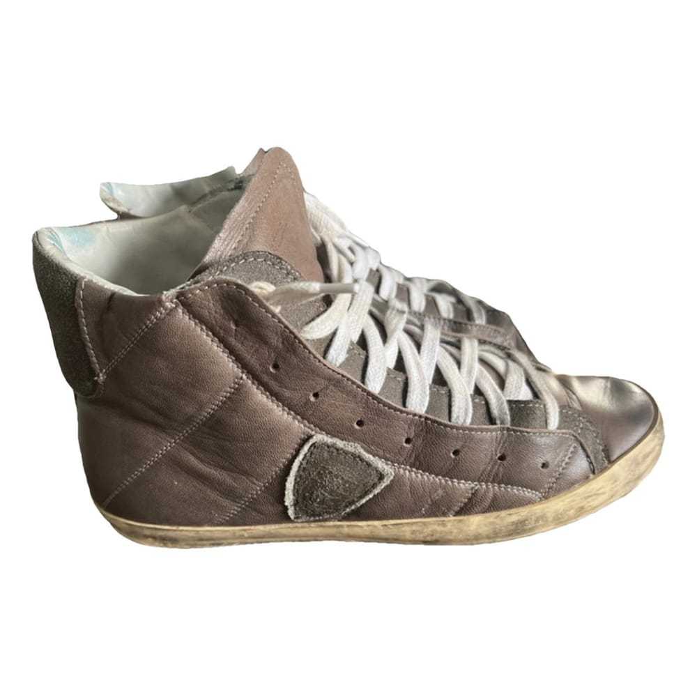 Philippe Model Leather high trainers - image 1