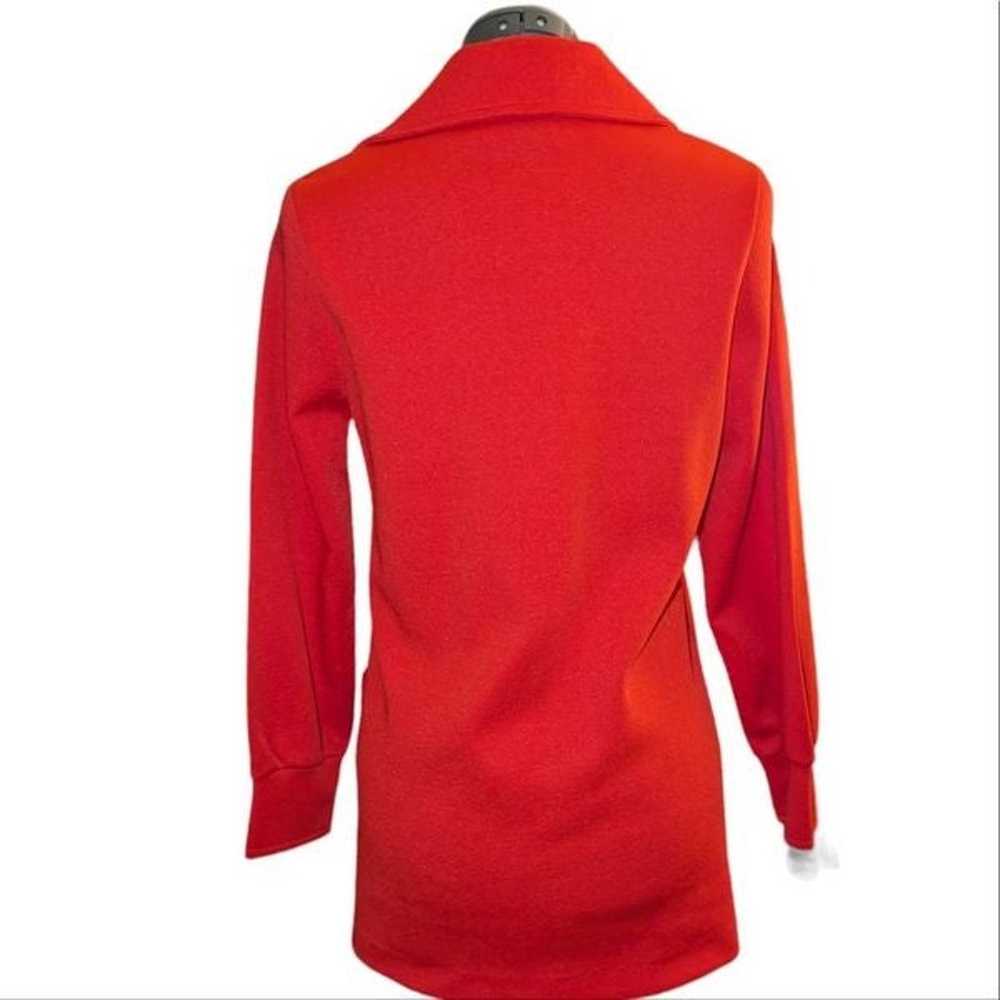 Vintage Red Angelli Mod Tunic top - image 2