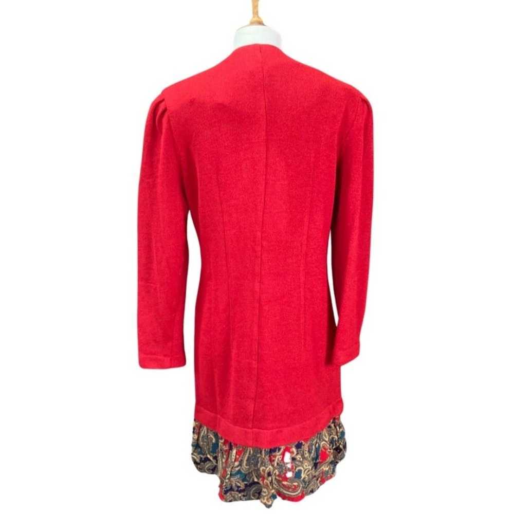 Jeffrey & Dara Vtg Women's Sweater Dress Sz 9/10 … - image 5
