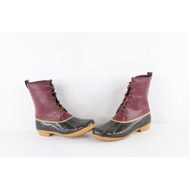 Lands end duck outlet boots mens