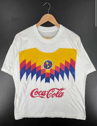 Vintage 80’s Club América Adidas Coca Cola Vintage