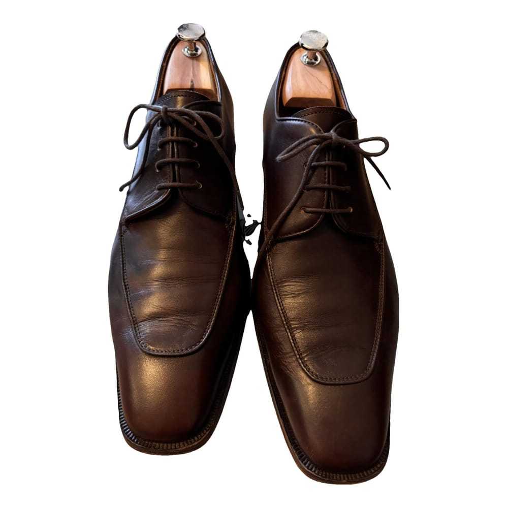 Lanvin Leather lace ups - image 1