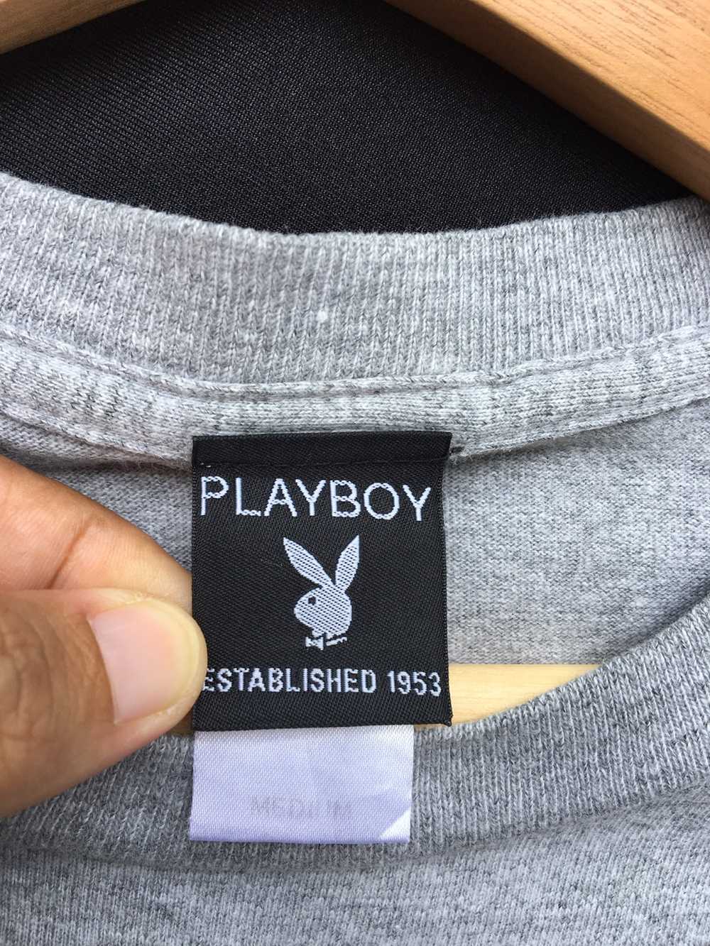 Playboy × Vintage Vintage Playboy Tshirt Big Bunn… - image 8