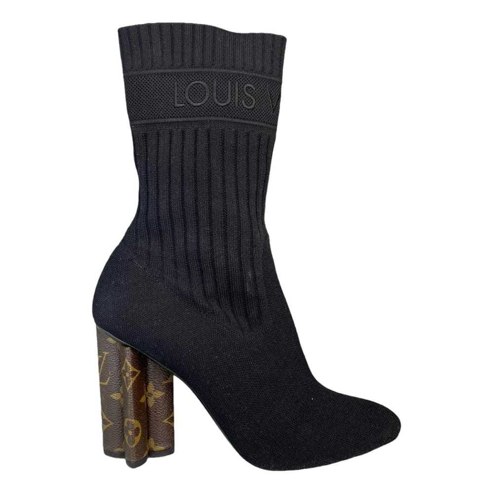 Louis Vuitton Silhouette cloth ankle boots - image 1