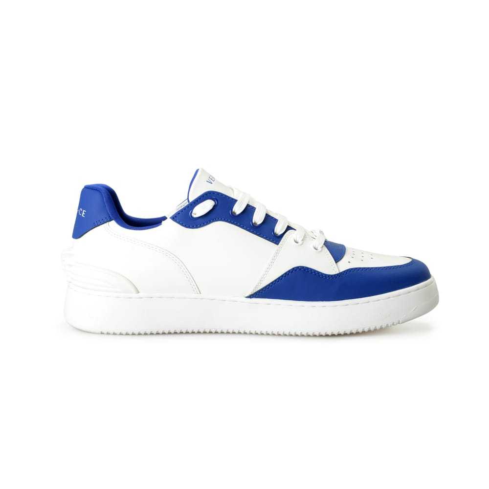 Versace Leather low trainers - image 7