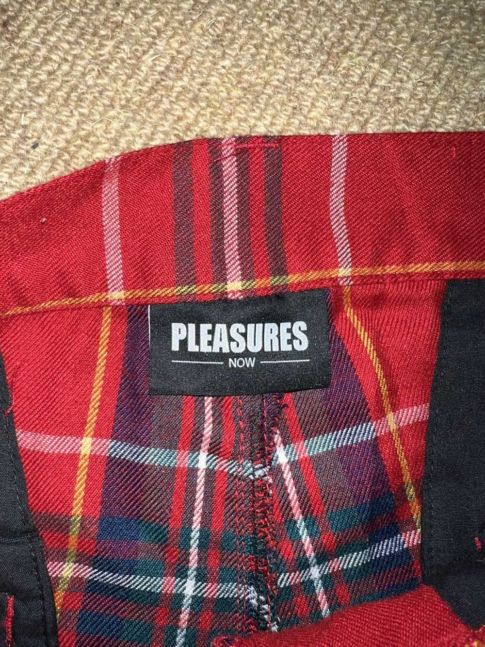 Pleasures Pleasures Flannel Plaid Tartan Pant - image 3