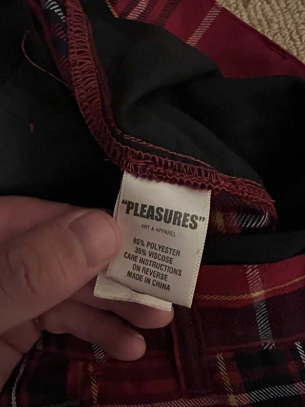 Pleasures Pleasures Flannel Plaid Tartan Pant - image 5