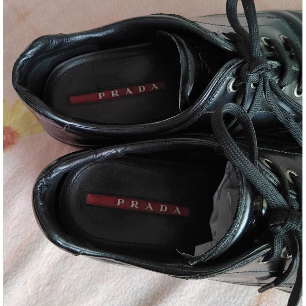 Prada Vegan leather low trainers - image 3