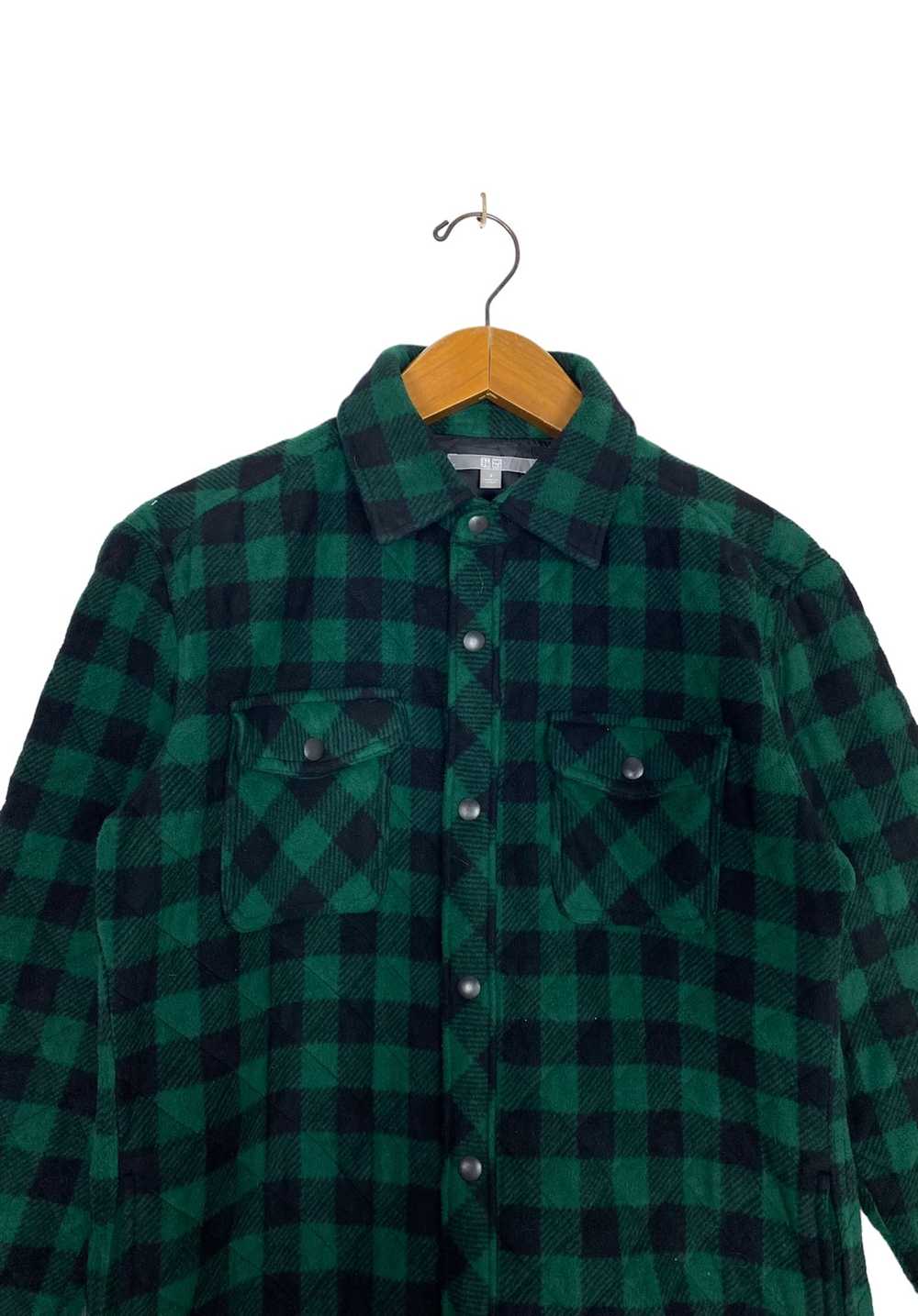 Uniqlo Rare‼️ Uniqlo Wool Flannel Shirt Checked P… - image 3