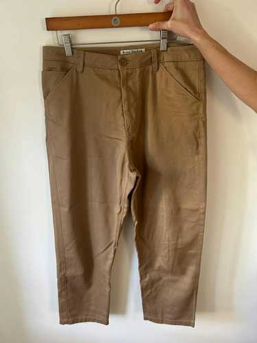 Acne Studios Allan Cotton Khaki Pants