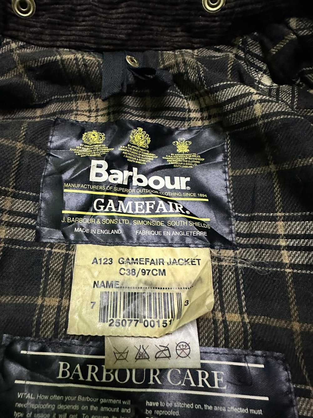 Barbour Barbour gamefair wax jacket - image 7