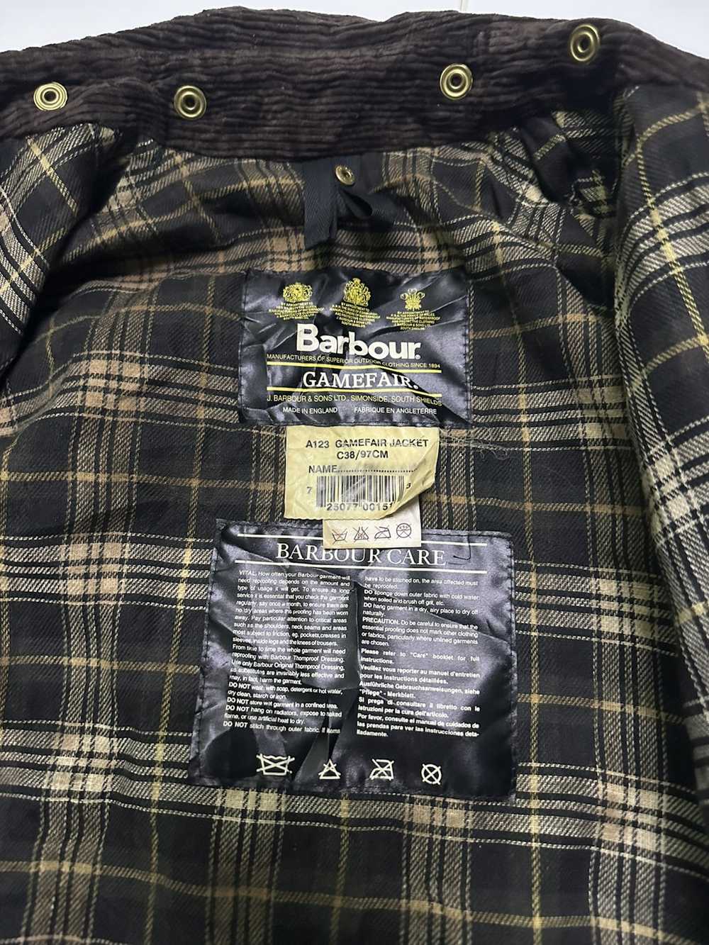 Barbour Barbour gamefair wax jacket - image 8