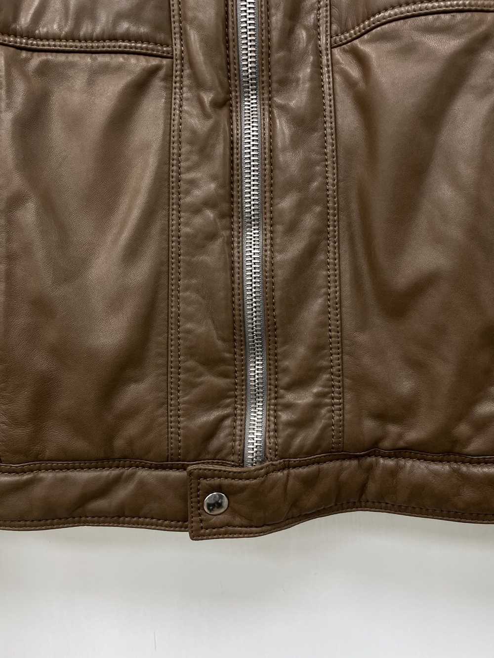 Lanvin Lanvin Leather Biker Pocket Detail Cozy Wo… - image 4