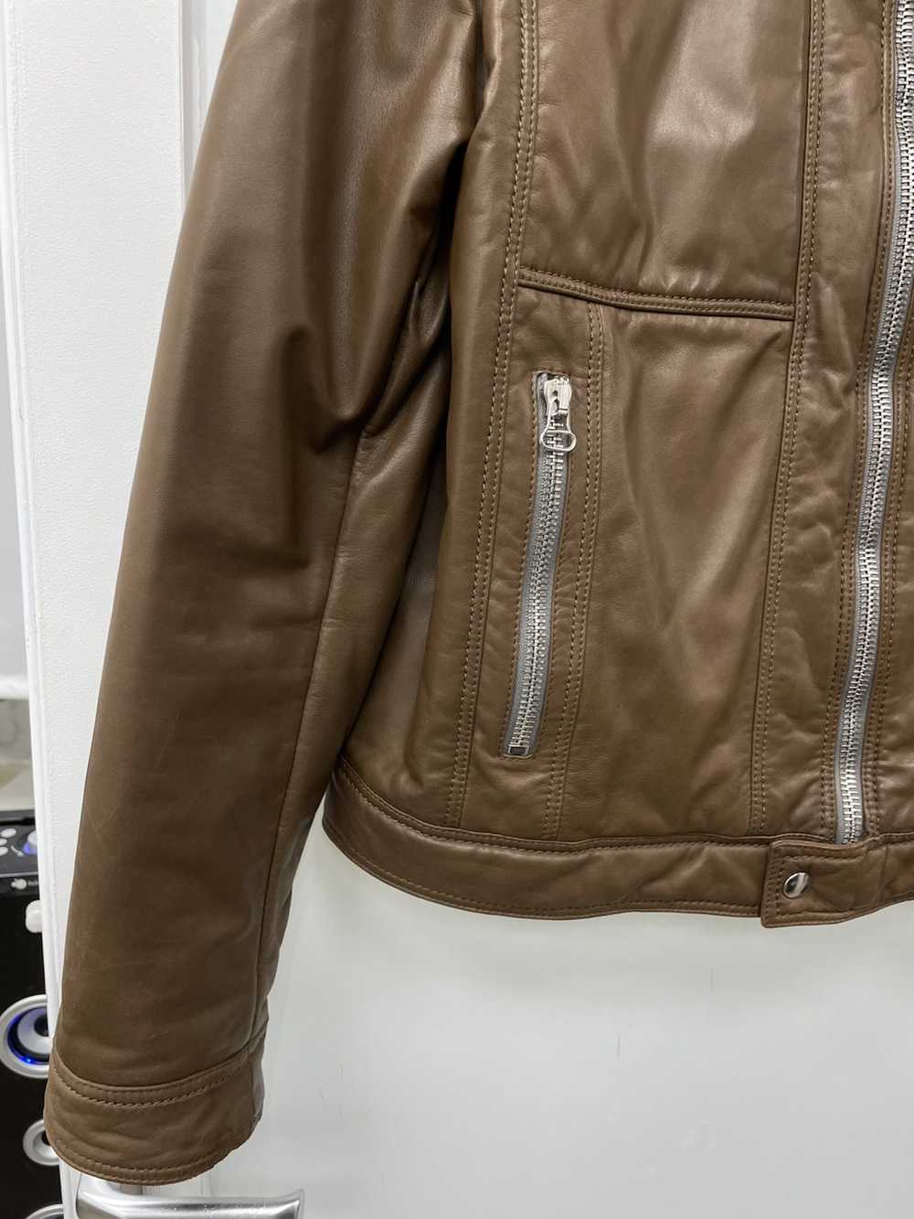 Lanvin Lanvin Leather Biker Pocket Detail Cozy Wo… - image 5