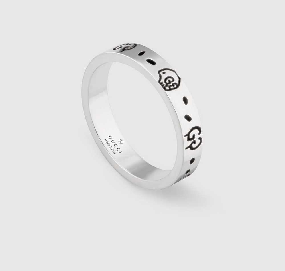 Gucci GUCCI RING CHAIN SKULL GG LOGO - image 2