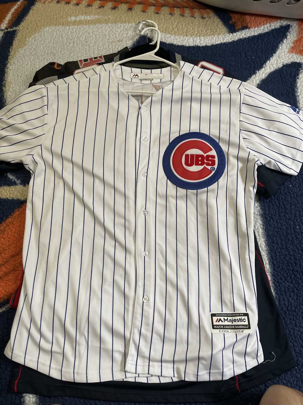 MLB × Majestic Chicago Cubs ~ Baez ~ Jersey - image 2