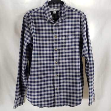 Old Navy Mens Old Navy Blue & White Button-Down E… - image 1