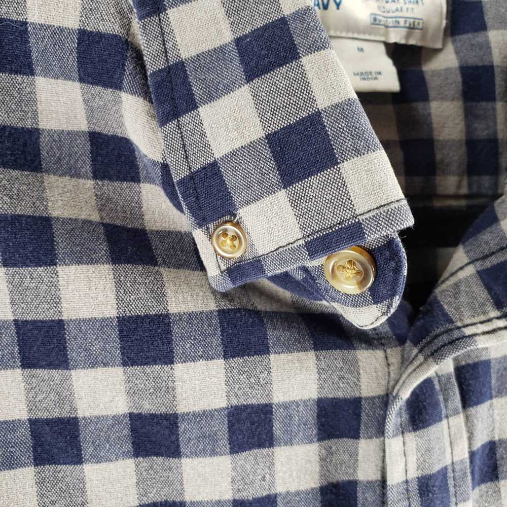 Old Navy Mens Old Navy Blue & White Button-Down E… - image 6