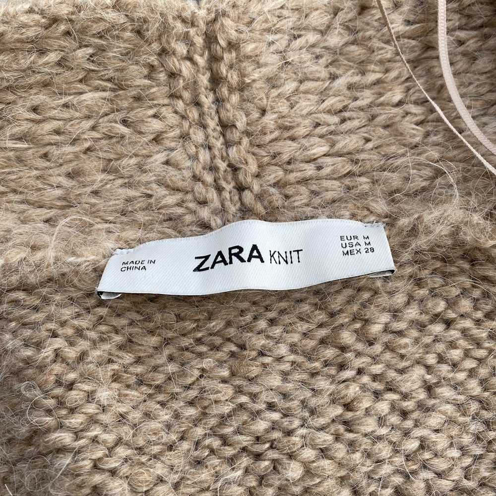 Zara Zara thick long cardigan coat - image 5