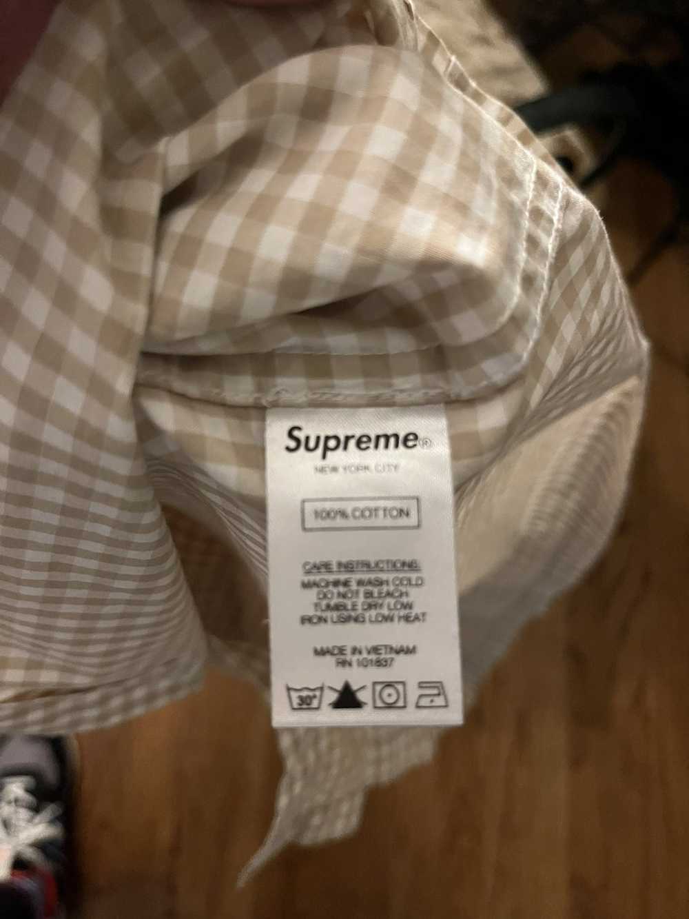 Supreme Gingham S/S Shirt - image 3