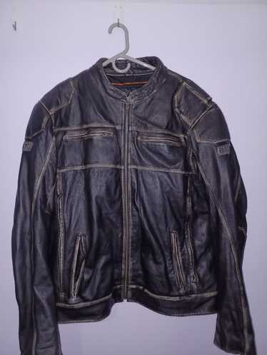 Kanye West Biker Leather Jacket  Asymmetrical Zipper Black Jacket