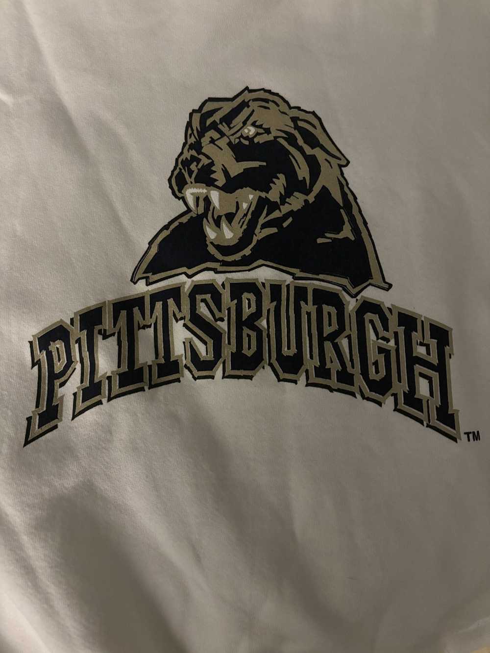 Hanes Pittsburgh College Sweatshirt Vintage - image 2