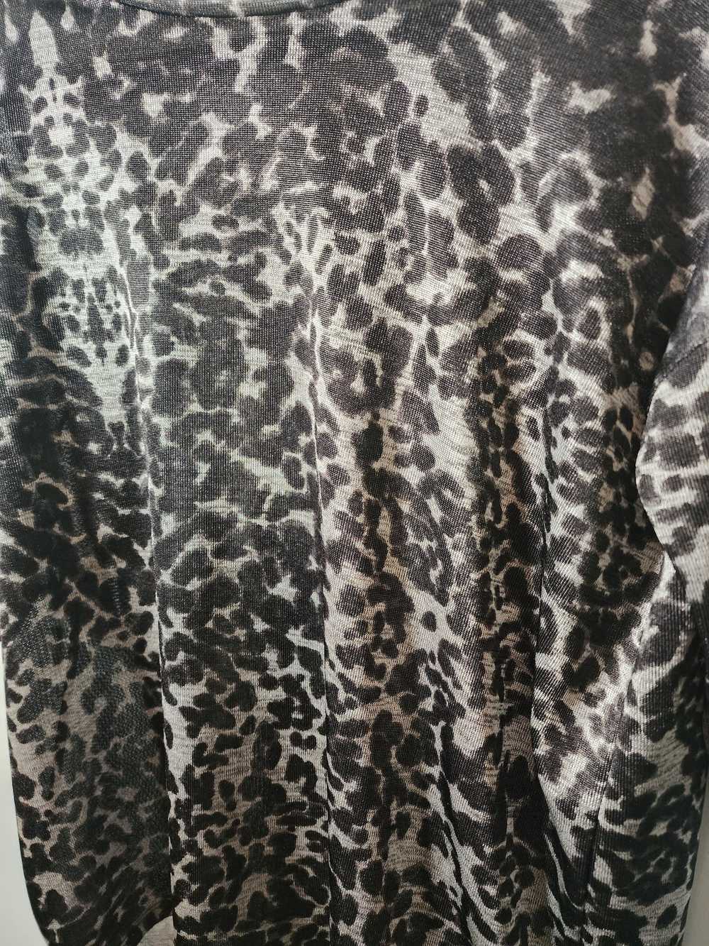Avant Garde Avant Garde Black Cheetah Print Overs… - image 4