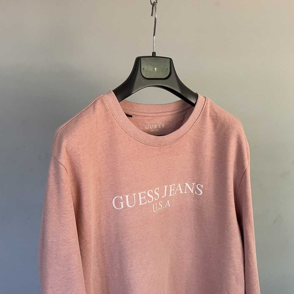 Guess × Streetwear × Vintage Y2K Guess Baby Pink … - image 2