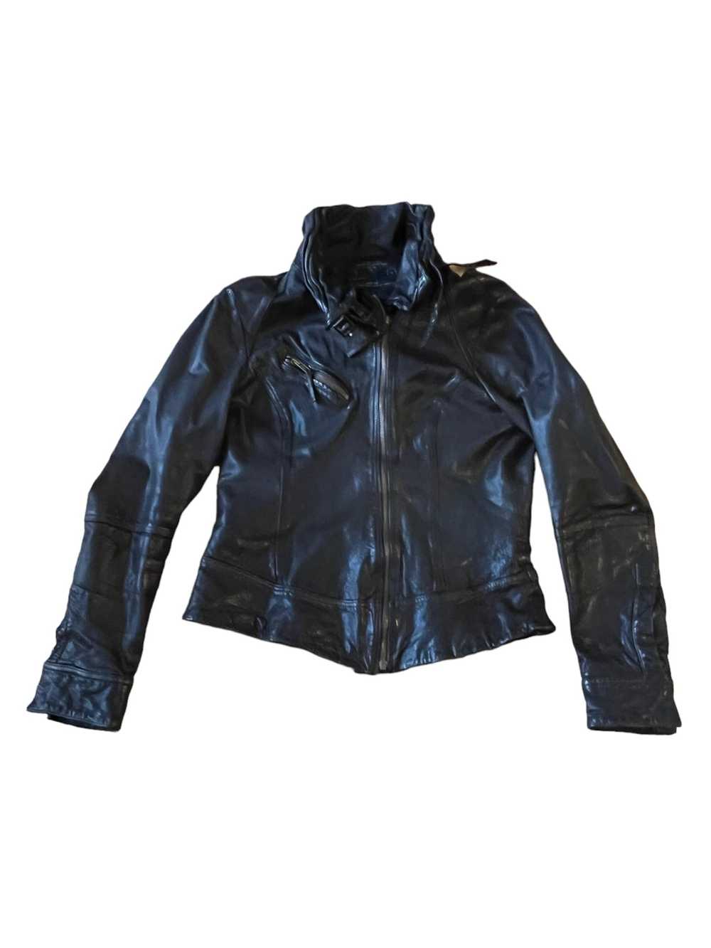 Allsaints × Leather Jacket × Vintage Allsaints Le… - image 2