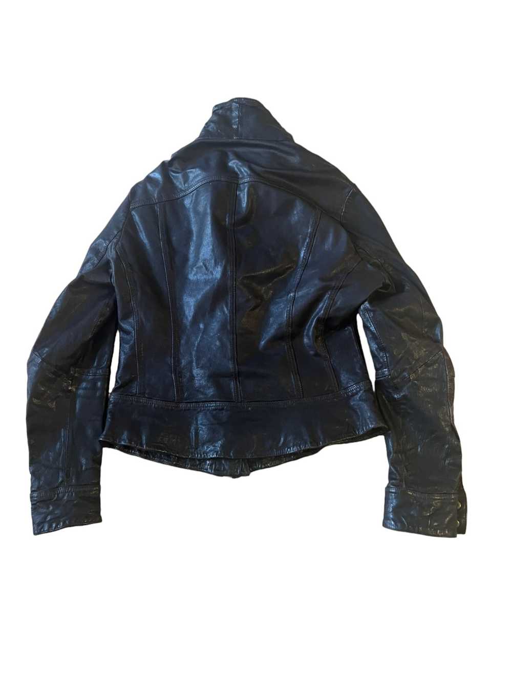 Allsaints × Leather Jacket × Vintage Allsaints Le… - image 5