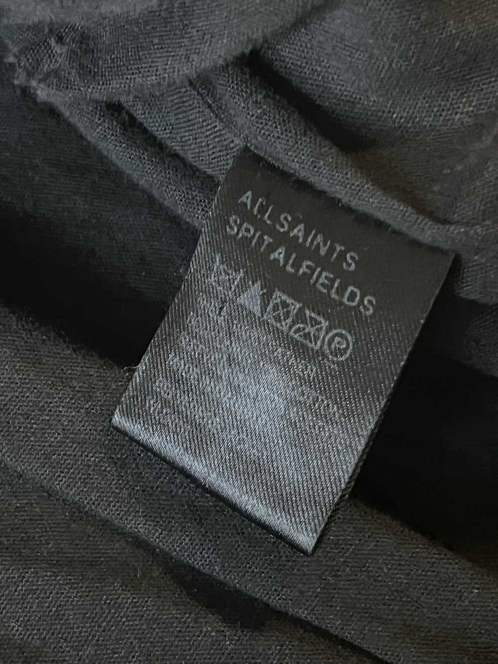 Allsaints × Leather Jacket × Vintage Allsaints Le… - image 9