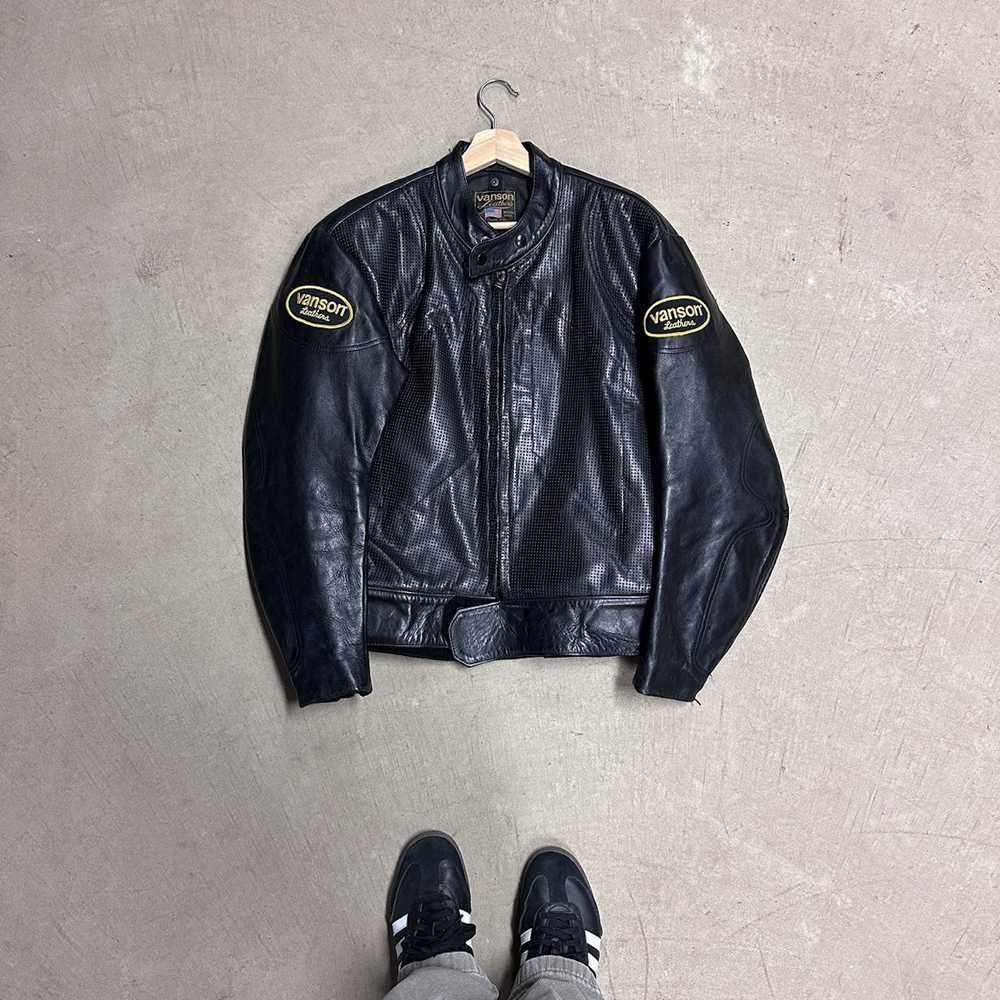 Archival Clothing × Leather Jacket × Vanson Leath… - image 11