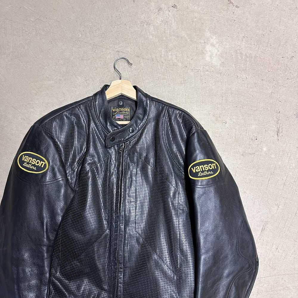 Archival Clothing × Leather Jacket × Vanson Leath… - image 2