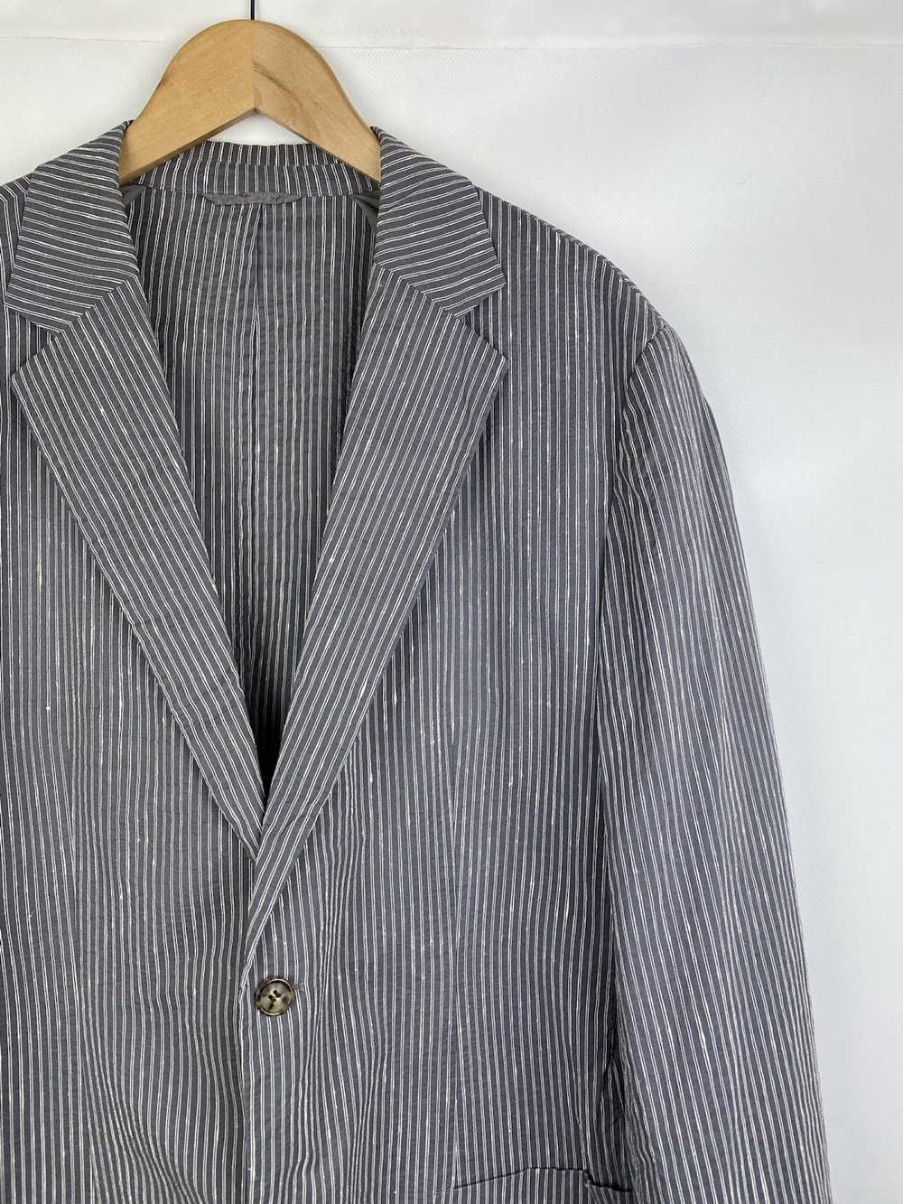 Hugo Boss Hugo Boss men’s Cotton / Silk striped b… - image 4