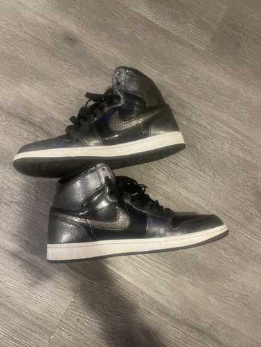 Jordan Brand × Nike Black Patent Jordan 1s