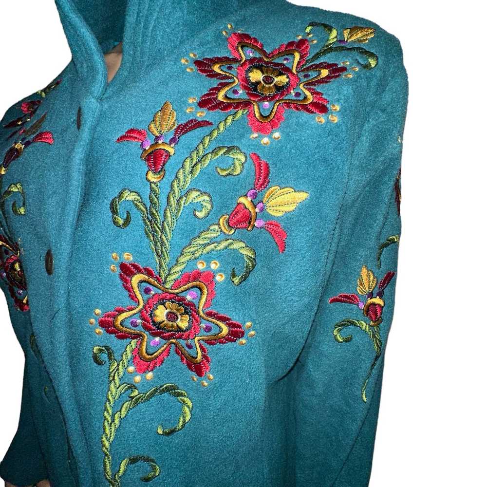 Bob Mackie 美品限定 vintage シャツ ジャケット unisex USA VINTAGE Bob Mackieアメリカ古着宝石刺繍ジャケット - メルカリ