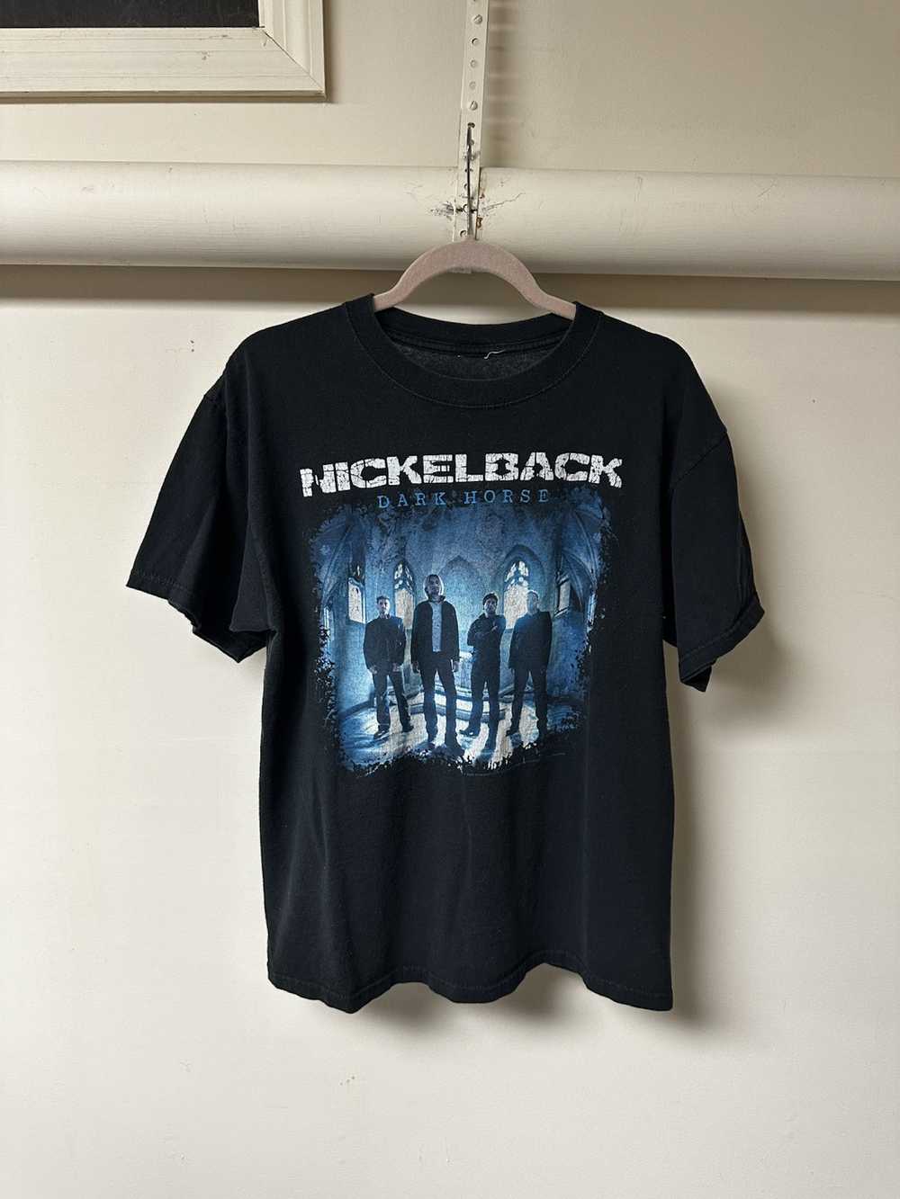 Band Tees × Rock T Shirt 2009 Nickelback Dark Hor… - image 1