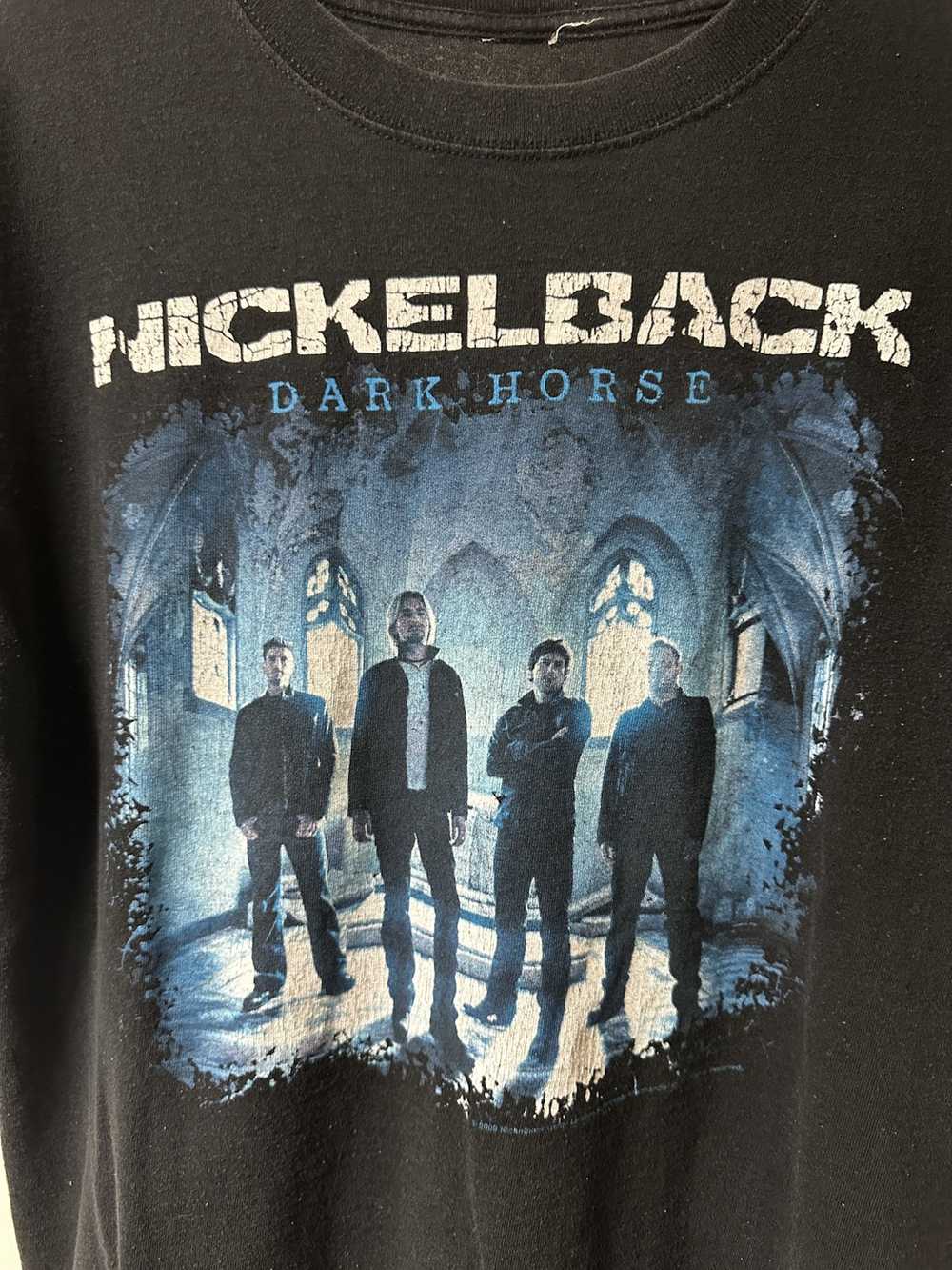 Band Tees × Rock T Shirt 2009 Nickelback Dark Hor… - image 2