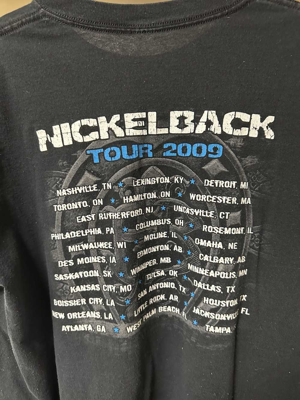 Band Tees × Rock T Shirt 2009 Nickelback Dark Hor… - image 5