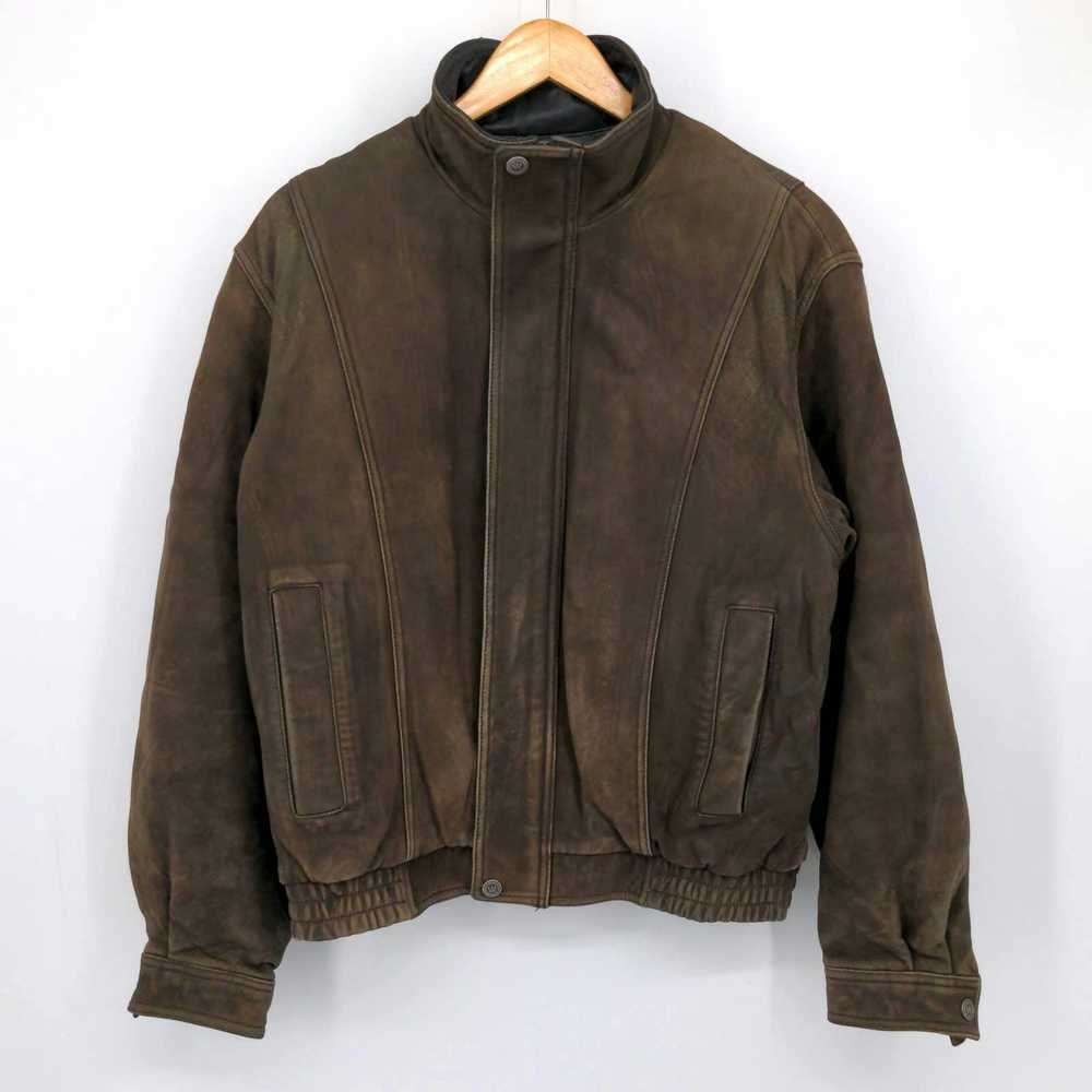 Leather Jacket × Vintage × Wilsons Leather Wilson… - image 1