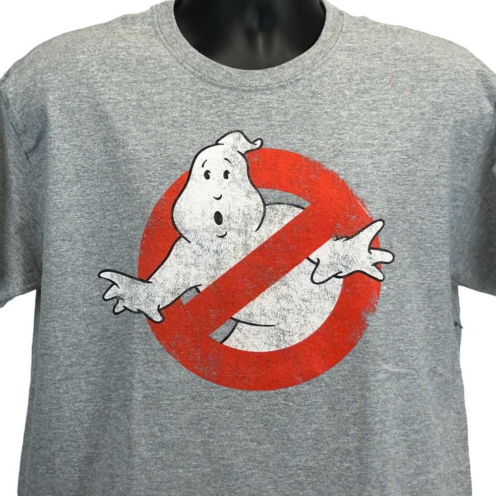 Mad Engine Ghostbusters Logo T Shirt Large Movie … - image 1